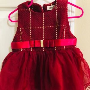 Babygirl holiday photo dress